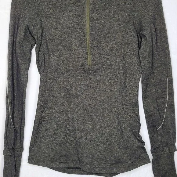 Lululemon Extra Mile 1/2 Zip Pullover Size 2 - Picture 6 of 13